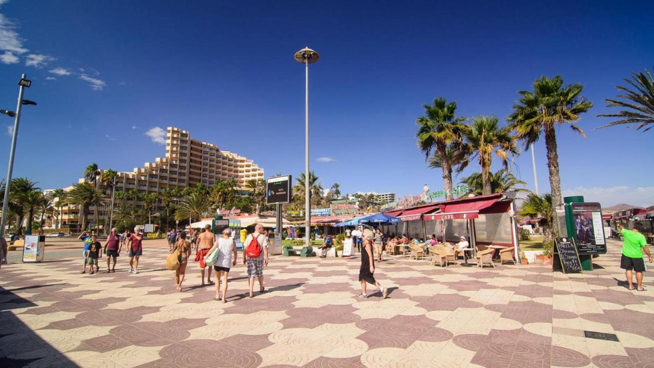 Ferienwohnung Penthouse In Playa Del Ingles With Lovely View Exterior foto